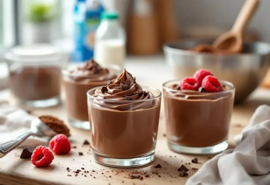 Attention : cette mousse au chocolat prête en 10 min ne contient que 2 ingrédients (et aucun œuf)