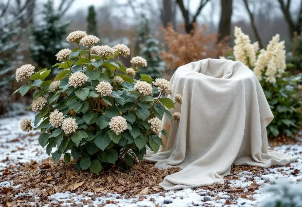 Vos hortensias sont-ils vraiment prêts pour l’hiver ? Les gestes essentiels pour les protéger du gel